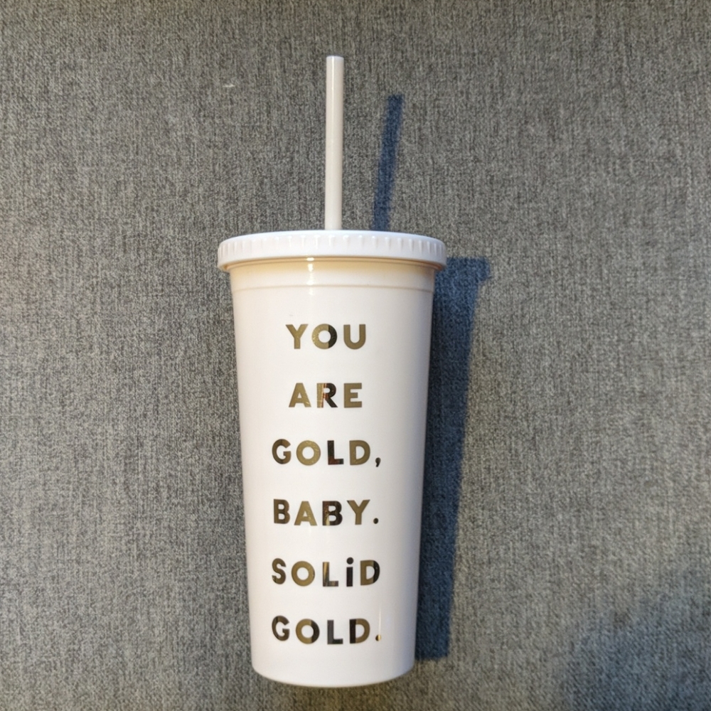 Ban.do peach/light pink tumbler